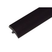 1/2" Black T-Molding