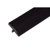 1" Black T-Molding