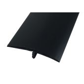 2" Black T-Molding