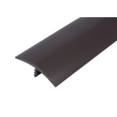 1-1/4" Dark Brown T-Molding