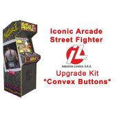 Industrias Lorenzo Upgrade Kit for Iconic Arcade Street Fighter *Convex*