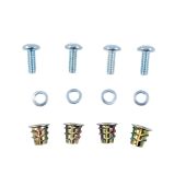 Hidden Hardware Joystick Mounting Kit - 1/2" Screws For Metal Plates