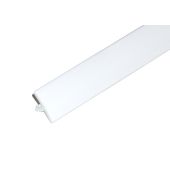9/16" White T-Molding (Flat, Nintendo)