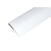 1" White T-Molding