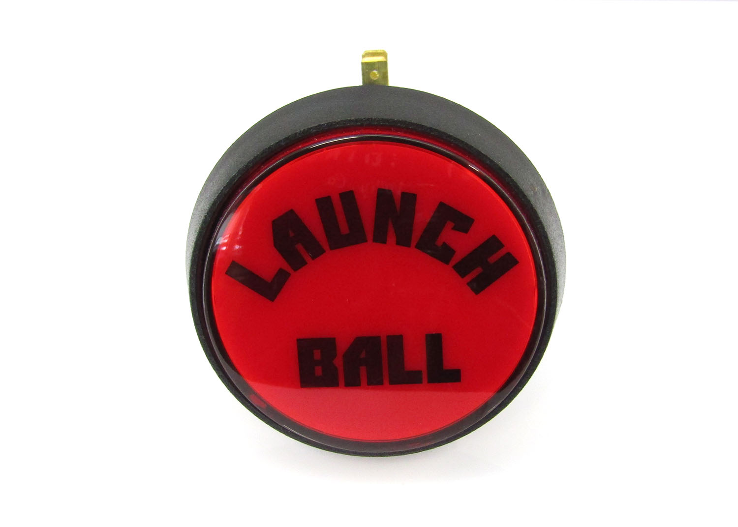 2" Red Illuminated Launch Ball Button