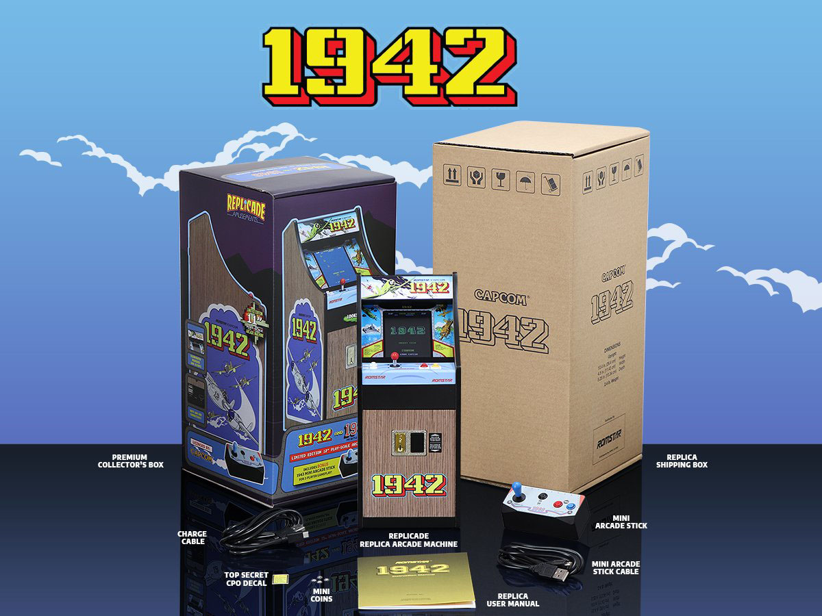 Replicade 1942 Arcade Game