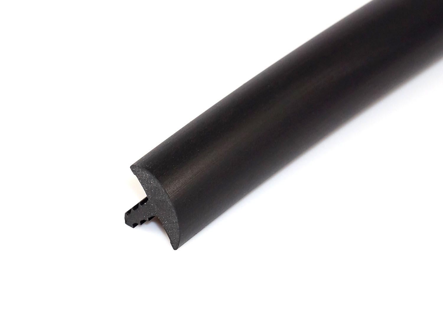 1/2" Black Bumper TMolding