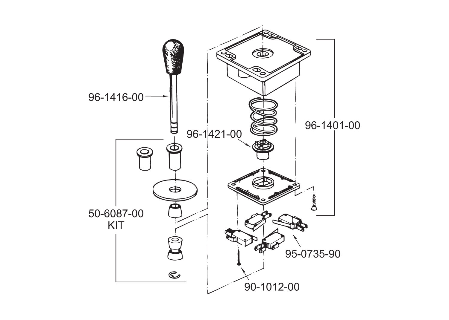 Suzo Happ 4-way or 8-way Super Joystick Suzo Happ ジョイスティック 8ウェイ 高耐久トリガー 火ボタン2個付き 50-9975-00