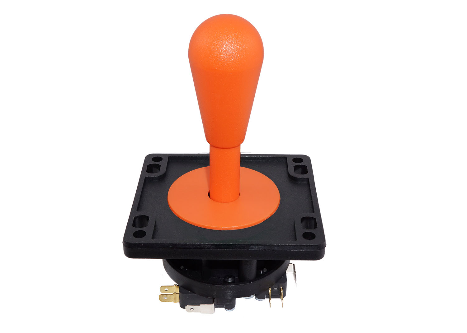 Orange 8-way EuroJoystick by Industrias Lorenzo