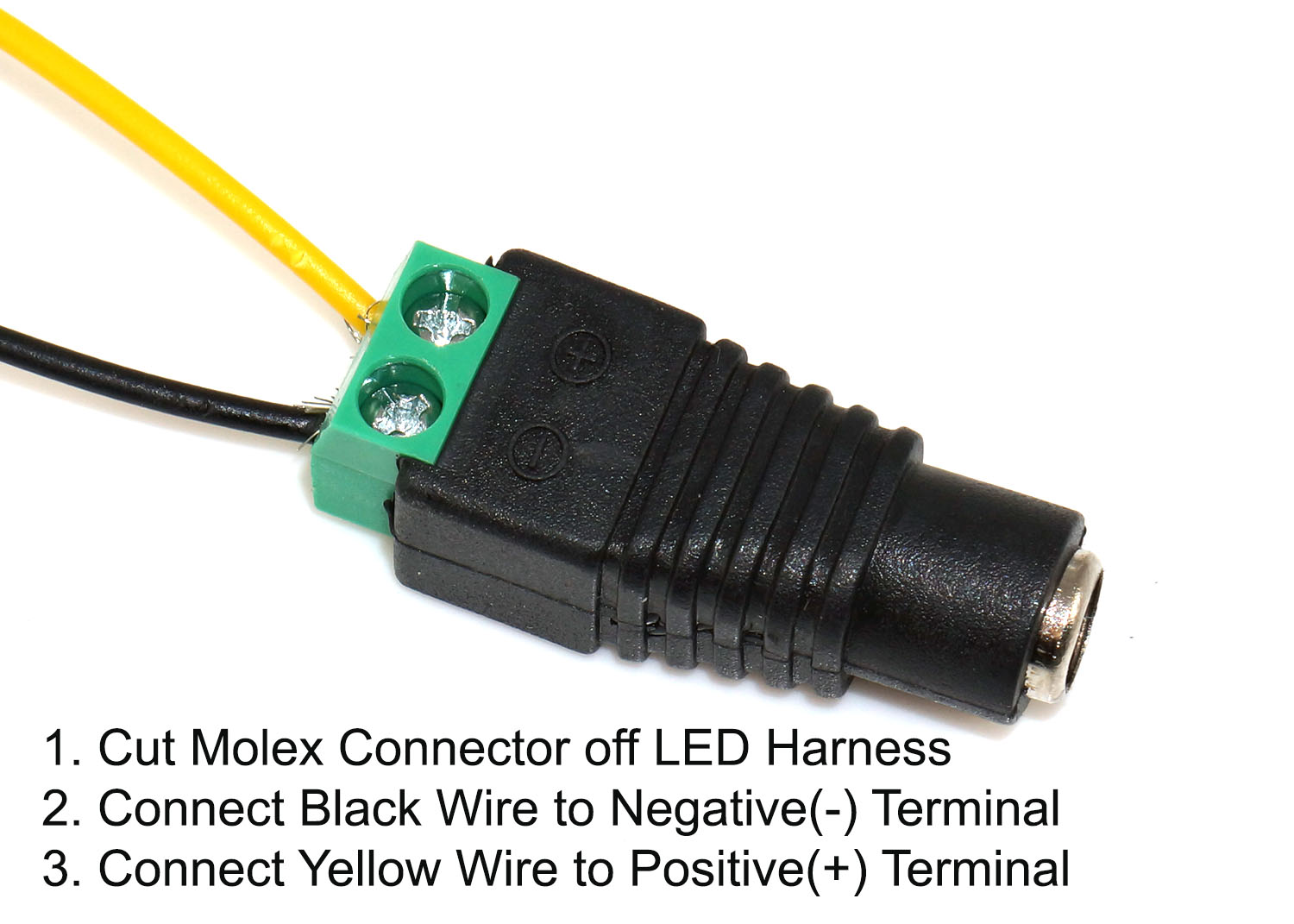 LED Arcade Buttons Power & Wire Kit 
