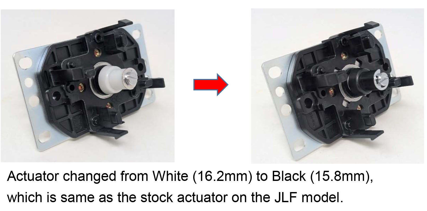 Sanwa JLX2 Changes
