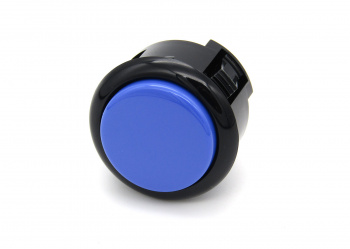 sanwa-snap-in-button-dark-blue-with-black-bezel-OBSF-30-KDB