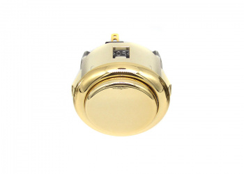 Sanwa OBSJ 30mm Pushbutton - Metallic Gold