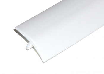 1-1/4 Inch White T-Molding