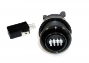 Industrias-Lorenzo-Black-4-Player-Pushbutton-Concave-with-Zippy50g