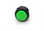 sanwa-snap-in-button-green-with-black-bezel-OBSF-24-KG