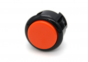 sanwa-snap-in-button-orange-with-black-bezel-OBSF-30-KO