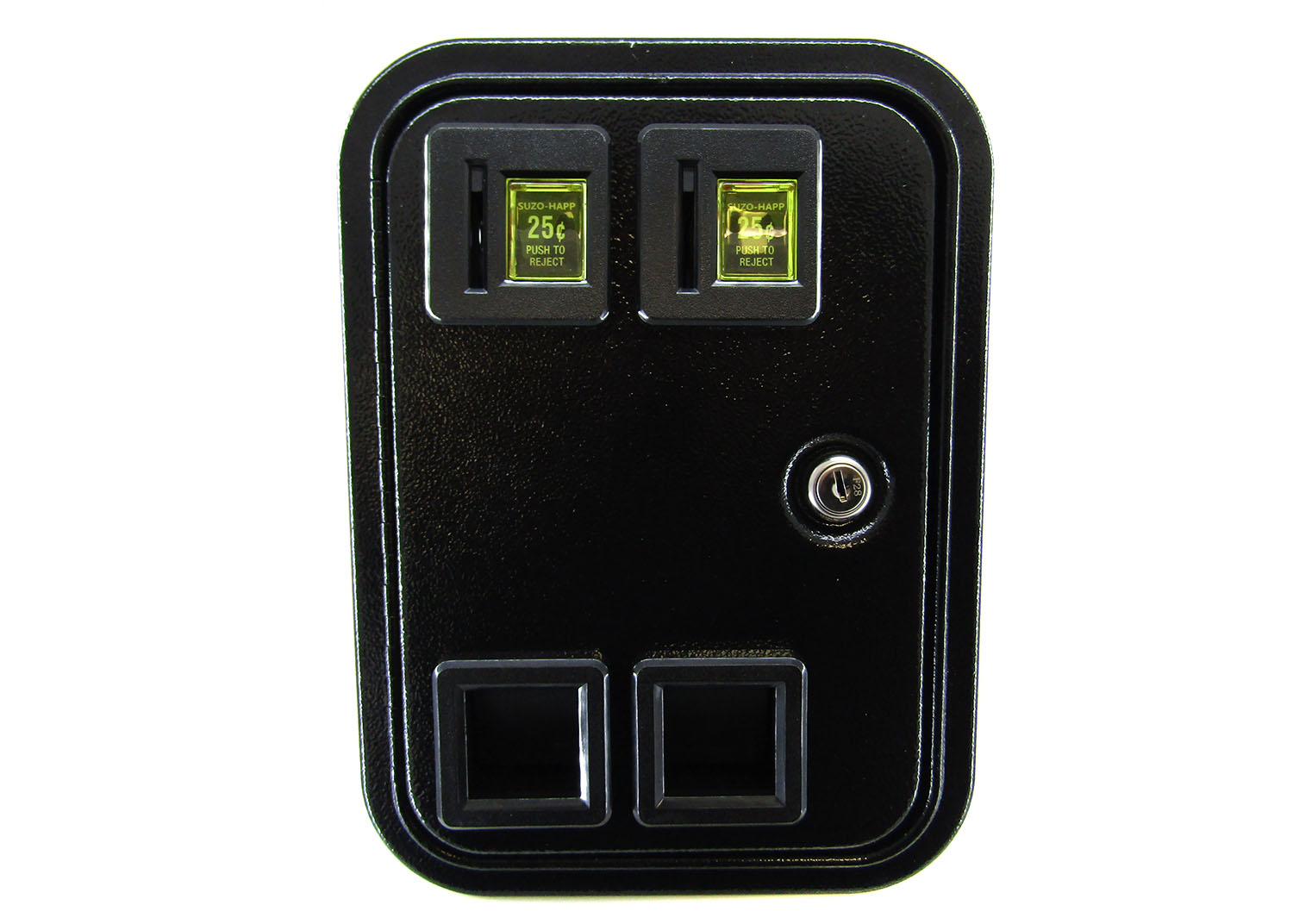 Suzo Happ Double Entry Arcade Coin Door with Coin Mechs