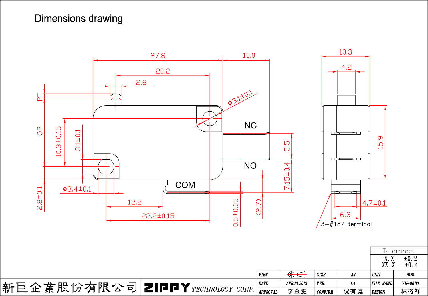 Switch  まいまい E35D-Excavator-Switch-Assy-